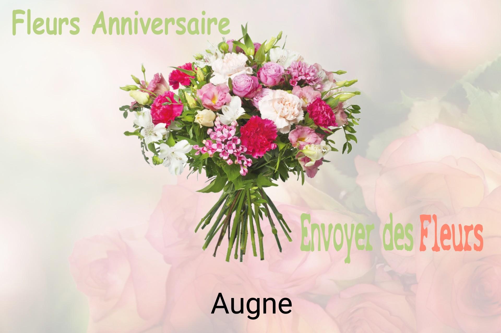 Bouquet de fleurs d’anniversaire livré à Augne